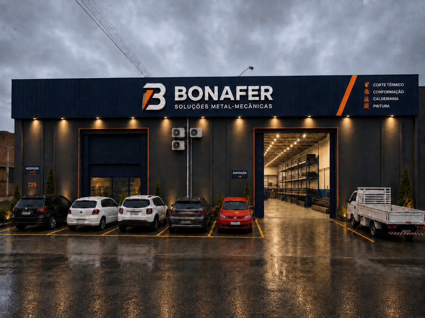 Fachada da Bonafer em Sapucaia do Sul